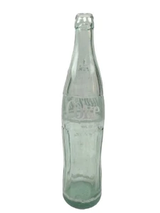 Coca Cola Coke Bottle Green Tint Glass Flagstaff Arizona 1 Pint Vintage - Picture 1 of 5