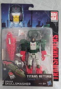 Transformers Titans Return Grax and Skullsmasher Deluxe Class 2015 - Photo 1/6