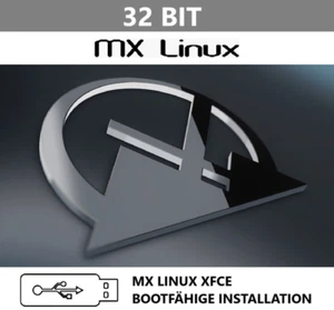 MX XFCE LINUX 23.5 FÜR 32 BIT BOOTFÄHIGE USB STICK INSTALLATION! - Bild 1 von 1