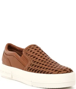 ✨New Women Sz 9 Michael Kors Sneakers Shoes Evy Slip On Genuine Leather Durable! - Picture 1 of 10