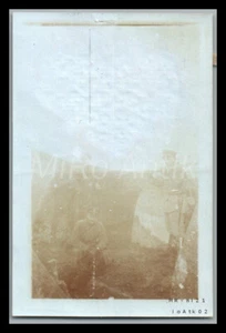 Foto WK1, I.R.3/224, Offz. in Stellung, Höhe Zoi/Polen, März'17 5026-1389 - Bild 1 von 2