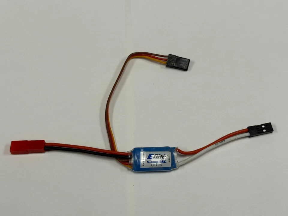 New out of Package E-Flite EFlite 5 amp Brushed ESC RC Airplane Speed Control - Image 1 of 1