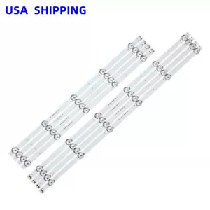 Tiras LED (8) RF-AZ550E30-0601B-12 RF-AZ550E30-0501A-12 para LG 55UJ6300 55UJ6200 - Imagen 1 de 4