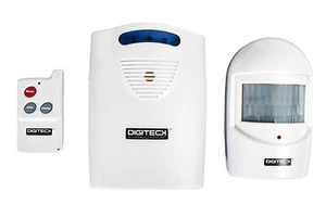 Kabellose Einfahrt Garage Sicherheitsalarm Alarm Bewegungsmelder Sensor Klingel Fernbedienung - Bild 1 von 1