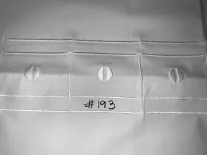 (#193) NUEVO PRATESI BOUDOIR BLANCO SOBRE BLANCO CHAMA BORDADA~CHICCO~ORG $140 - Imagen 1 de 9
