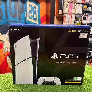Sony Playstation 5 Slim - PS5 Digital Version ( CFI-2002B ) **NEXT TO NEW** - Picture 1 of 4