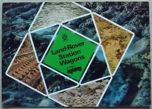 LAND ROVER STATION WAGONS Car Sales Brochure 1975 #R1032/12.75 - Picture 1 of 4
