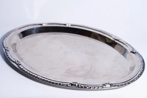 Set of 3 Aluminum Serving Trays - Picture 1 of 11