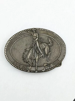 Vintage Lewis Buckles Chicago Jazz Feeds Cowboy Belt Buckle Limited Edition - Image 1 of 4