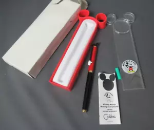 Mickey & Co Pen Rollerball - DRB-236 - Black & Red - Case & Instructions g4 tst - Picture 1 of 5