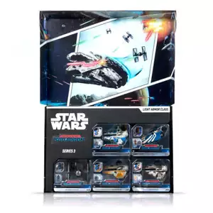 ✨ Nuovo - Star Wars Micro Galaxy Squadron Light Armor Class Serie 3 Box Set ✨ - Foto 1 di 12