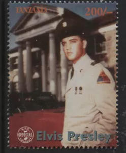 ELVIS PRESLEY 1996 POSTFRISCH BRIEFMARKE - Bild 1 von 1