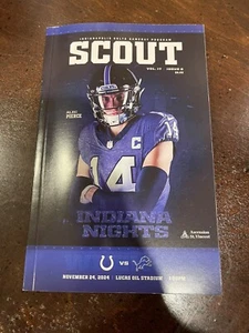 November 24, 2024 Lions At Colts Program — Historic Lions Season - Picture 1 of 2