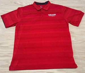Men’s Nike University of Dayton Flyers Football Polo Golf Shirt Size Adult XL - Picture 1 of 19