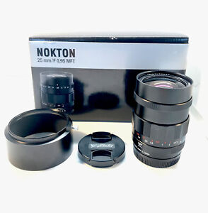 [NEAR MINT] Voigtlander Nokton 25mm f/0.95 MF Lens Made In Japan