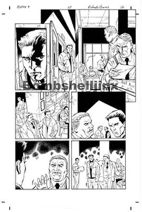 Dark Horse Joss Whedon's BUFFY 9 #10 página 16 arte original -- Richards and Owens - Imagen 1 de 1