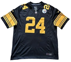 Pittsburgh Steelers Nike Black Alternate Custom Game Jersey Joey Porter 24 XL - Picture 1 of 3