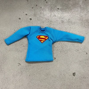VD-SUPSHT: 1/12 Superman long Sleeve Shirt for 6" Muscular body  - Picture 1 of 4