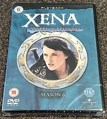 NEW! Xena Warrior Princess: Season 6 DVD Set - FACTORY SEALED w/ FREE SHIPPING! - Imagem 1 de 2