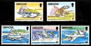 Gibraltar 378-82 **, Luftstreitkräfte-Flugzeuge, postfrisch - Picture 1 of 1