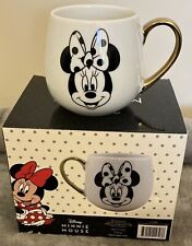 Minnie Mouse Gold Handle Mug - As New in Box