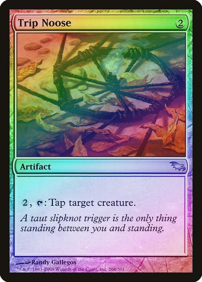 Trip Noose FOIL Shadowmoor NM Artifact Uncommon MAGIC GATHERING - Image 1 of 1