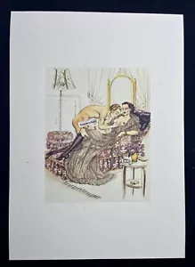 Erotic Kunstdruck Montorgueil „Love hurts“ 1930s Bondage Sadomaso LGBT Masturb - Bild 1 von 2