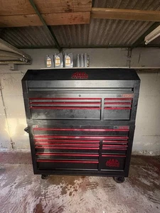 Used Mac Tools Edge Toolbox & Top Box – Black/Red – Excellent Condition - Picture 1 of 4