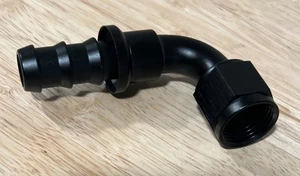 Vibrant 22910 Fitting - Hose End - Push-On - 90 Deg - 10 AN Hose Barb to 10 AN - Bild 1 von 3