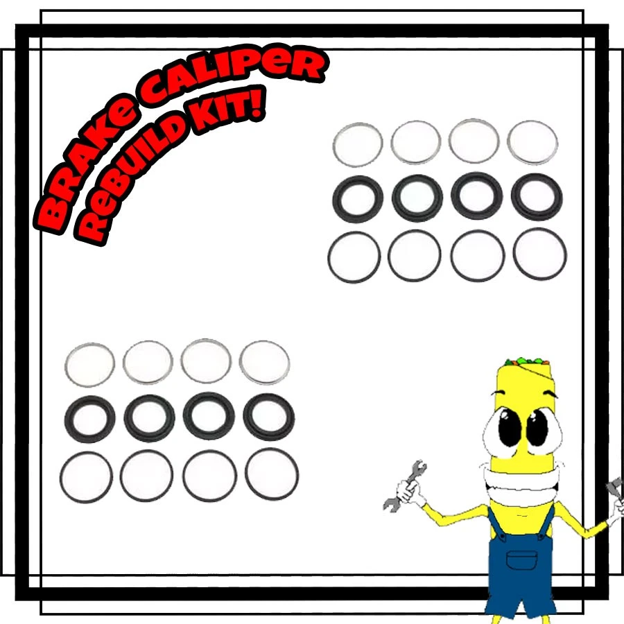 Kit de reparación de pinza de freno de disco delantera para Dodge Stealth 1991-1996 Foto 1 de 1