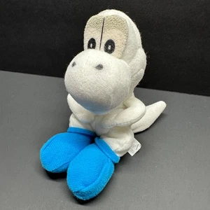 Vintage 1997 BD&A Yoshi's Story White Yoshi Pre Order Mail In Beanie Plush RARE - Picture 1 of 9