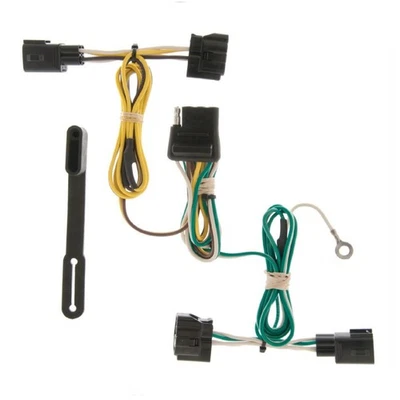 Arnés de cableado personalizado Curt 55363 para Jeep Wrangler TJ Foto 1 de 4