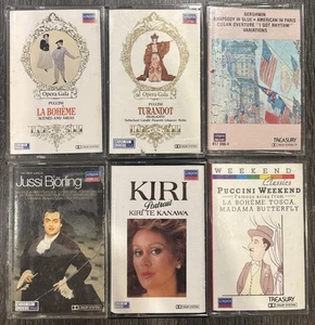Lot 6 London Cassettes Classical Music - Picture 1 of 2