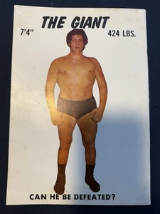 WRESTLING NEWS #17 Mai 1973 sehr frühes Backcover Andre Cowboy Bill Watts Cover - Bild 1 von 8
