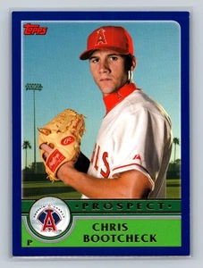 2003 Topps Traded & Rookies #T155 Chris Bootcheck MLB Anaheim Angels - Picture 1 of 2