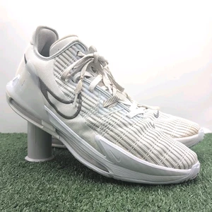 Nike Lebron Witness 6 Herren Größe 15 Basketball Turnschuhe Täglich Gehen Weiß Grau - Bild 1 von 16