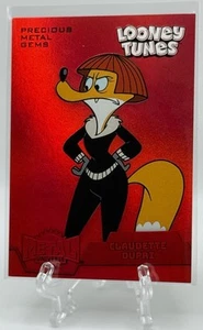Claudette Dupri 2024 Fleer Retro Looney Tunes Red Precious Metal Gems PMG /100! - Picture 1 of 2