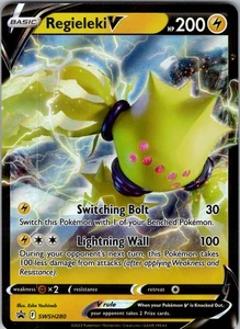 Regieleki V Promo SWSH: Sword & Shield Promo Cards SWSH280 NM Holo - Picture 1 of 2