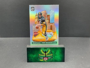 2024 Panini Donruss Optic Downtown Terry Bradshaw #10 Refractor Downtown - Picture 1 of 2
