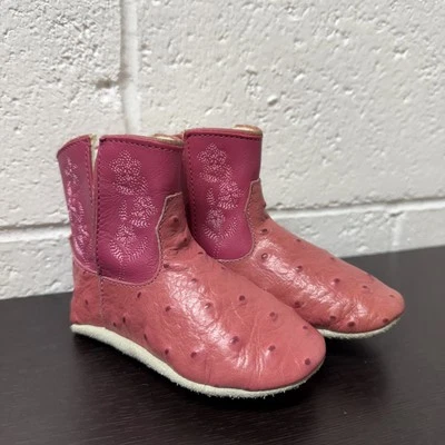 Botas de Vaquero Roper Cowbabies Infantil Bebé Talla 6-12M Western Suela Suave Cuero Zapato Foto 1 de 4