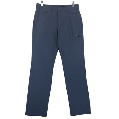 Eddie Bauer Women's 6 Classic Fit Rainier Straight Leg Pants Navy 3 Pocket - Image 1 of 4