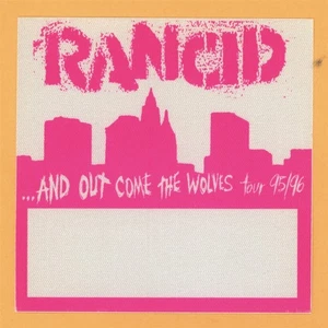 Rancid 1995 Concert Tour Backstage Pass - Picture 1 of 1