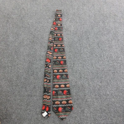 Corbata Fratello Para Hombre Talla Única Cascos de Fútbol Novedad Corbata Hecha a Mano Deportes Foto 1 de 4