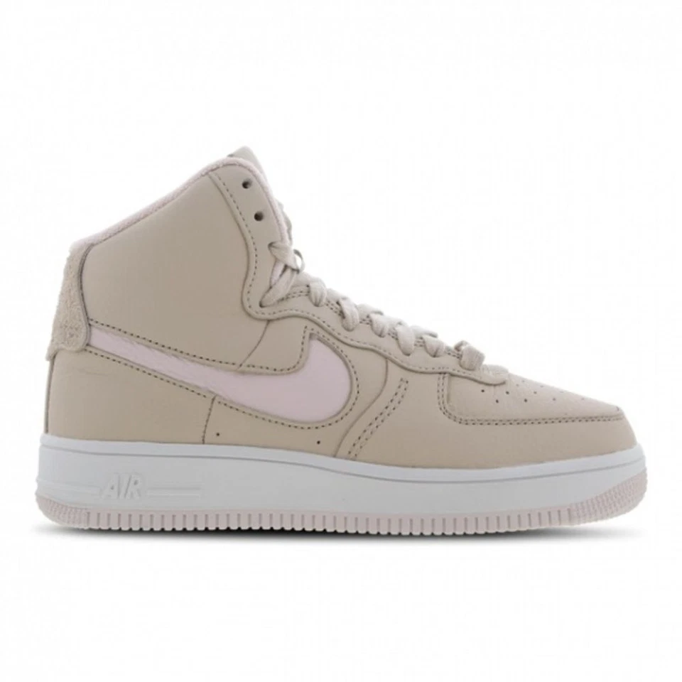 Nike Air Force 1 High Sculpt Linen Sanddrift Beige Pink Size 7 - Image 1 of 4