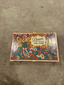 1971 Topper Dawn And Her Friends Puppe Aufbewahrungskoffer nur Topper Spielzeug Hergestellt in den USA  - Bild 1 von 10