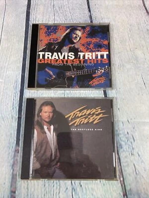 Lot of 2 Travis Tritt CDs - Greatest Hits From the Beginning & The Restless Kind - Image 1 of 4