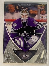 2007-08 Upper Deck Rookie Class #7 - Jonathan Bernier - Los Angeles Kings - NM