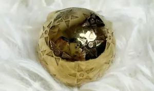 CELINE Star Ball Scarf Ring Gold Vintage - Picture 1 of 4