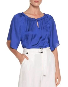 Veronika Maine Womens Top Blue Plus Size 16 Business Officewear RRP$189 - Foto 1 di 13