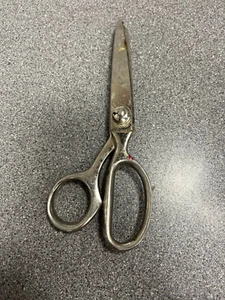 Gingher Pinking Shears Stainless Steel Chrome Scissors - Picture 1 of 9